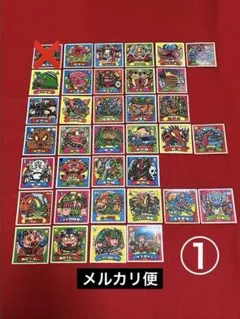 旧ビックリマンシール　第10〜17弾　悪魔62枚　寄せ集めまとめ売り　当時物