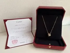 限定値下げ　ほぼ新品　新作　カルティエ　クッショントリニティ　ネックレス　50 楽天市場】カルティエ Cartier ネックレス トリニティ クッション