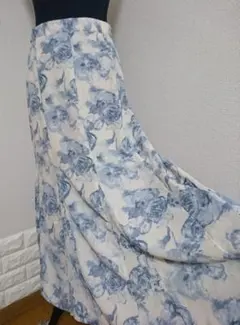 フレア ロングスカート 大きいサイズ