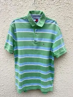 【古着】トミーヒルフィガー 90s フラッグタグ ワンポイント ポロシャツ 古着
