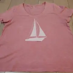 （プラスサイズ）XL Tommy hilfiger Tシャツ　ピンク　レディース