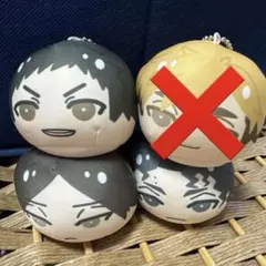 ハイキューおまんじゅうにぎにぎマスコット3個 澤村大地 角名倫太郎 佐久早聖臣