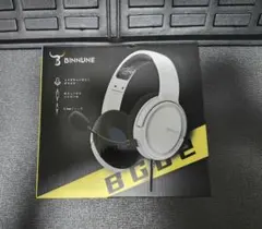 BINNUNE BG02 ゲーミングヘッドセット ホワイト