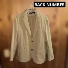 【GW限定価格】テーラードジャケット ベージュ 軽量 BACK NUMBER