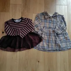 100cm　トップス　2枚