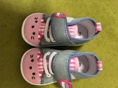 キャラクター顔デザイン ベビーシューズ 13.0cm