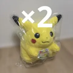 ポケモン おかえりピカチュウ ぬいぐるみ 2体セット - メルカリ