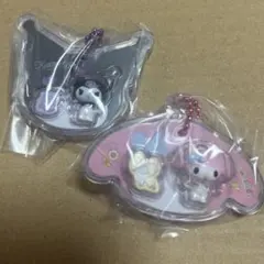 サンリオ パッケージチャーム　マイメロ　クロミ　2個セット