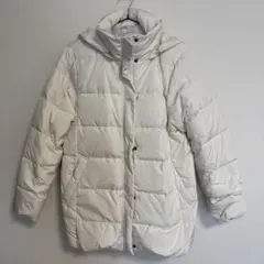 ダウンジャケット　アイボリー