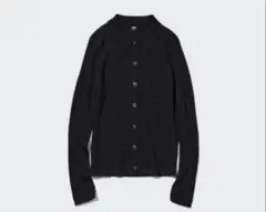 UNIQLO エクストラファインメリノリブポロカーディガン