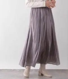 GLOBAL WORK フレアスカート