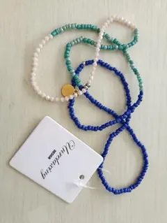 新品　ビーズネックレス　アンリラクシング