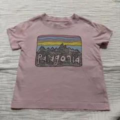 パタゴニア　薄ピンク　Tシャツ