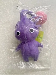 紫色のぬいぐるみキャラクター　　ピクミン