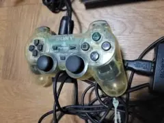 SONY PS2 コントローラー クリア　本体