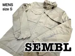 SEMBL スタンドカラー　ジャケット　日本製　綿100% アウター