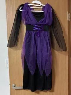 140cm・魔女コスチューム(帽子付き)