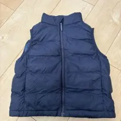 UNIQLO 中綿ベスト 110cm ネイビー