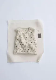 ZARA TIMELESZ ウールニットベスト　89cm