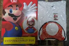 スーパーマリオ ビッグアクションフィギュア　キノコ　Tシャツ