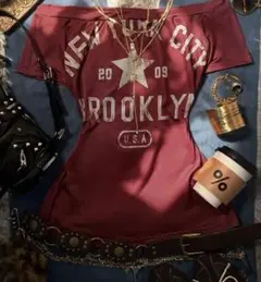 NEW YORK CITY BROOKLYN 半袖Tシャツ