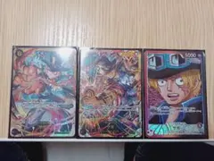 未使用品 サボ リーダー パラレル シークレット ワンピースカード