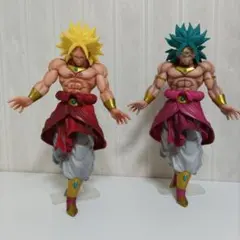 ドラゴンボール ブロリー フィギュア 2体セット　一番くじ　青髪のサムネイル