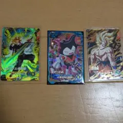 sdv1-015トランクス:青年期GDR sdv3-011孫悟空GDR ゴマー