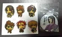 薄桜鬼 雪華録 缶バッジ アニくじ B賞 ピンズセット