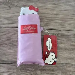 ハローキティ 折りたたみ傘 ピンク