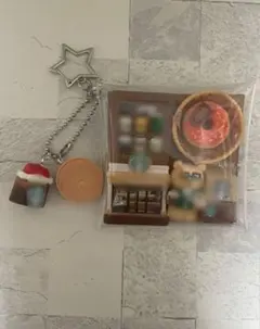 ガチャ詰めポーチ　デコパーツまとめ売り　カフェ228-5