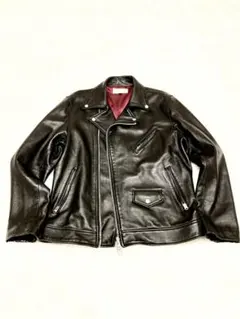【美品】【Retro Grade】レトログレード ライダース 羊革 黒XLのサムネイル