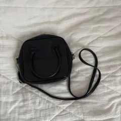 ブラック クロコダイル風 ショルダーバッグ