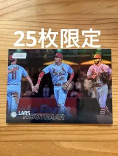 25枚限定 MLB TOPPSスタクラレインボーフォイル　ラーズヌートバー
