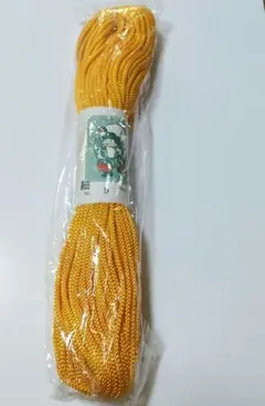 江戸打ち紐　オレンジ色　30m