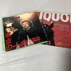 レコード　甲斐よしひろ マドモアゼルブルース、甲斐バンド　東京の一夜