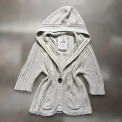 vintage Hollister hooded knit cardiganのサムネイル