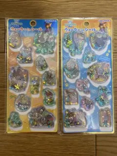 ズートピア2 ウォーターinシール　ウォーターインシール　2枚セット