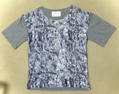 美品TATAトーキングアバウト転写Tシャツ薄手スウェットF 男女マルジェラマルニのサムネイル