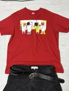 Supreme 赤 Tシャツ Mのサムネイル