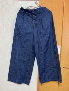 ワイドデニムパンツ ワイドパンツ