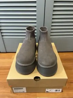 UGG for emmi MINI DIPPER グレー 厚底サイズ（23㎝）