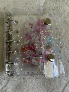 ぎ*ん様 M5 ボンボンドロップシール　完成品　シール帳　シールバインダー　シー