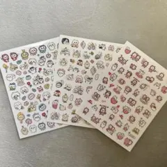 ちいかわ　ネイルシール　3枚セット