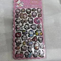キティ　ぷくぷくシール
