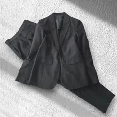 スーツセレクト パンツスーツ ブラック ウォッシャブルのサムネイル