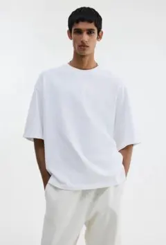 新品H&M オーバーサイズフィットTシャツ Lのサムネイル