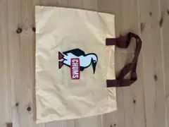 に*と様 CHUMS ペンギンロゴ エコバッグ　表参道　チャムス