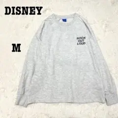 ディズニー 長袖 カットソー スウェット ミッキー バックプリント カジュアル