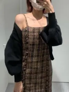 EVRIS ツイードフリンジジャンスカのサムネイル